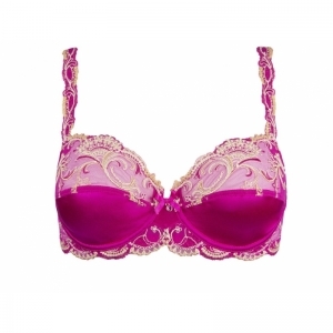 splendeur soie fushia/gold