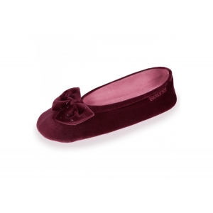 Ballerina bordeau strass