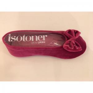 isotoner framboos strass