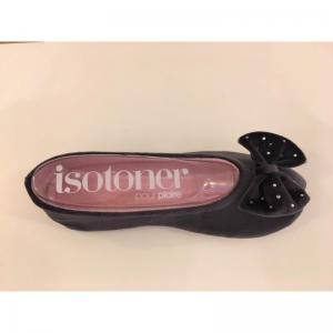ballerina grijs strass