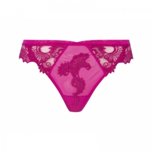 dressing floral magenta
