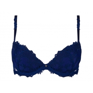 dressing floral biq blauw