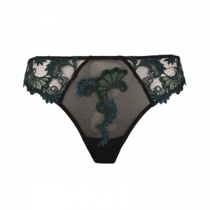 dressing floral aloe groen