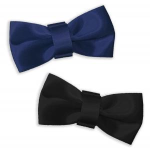 pretty back bow black/navy