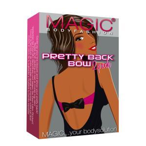 pretty back bow black/navy