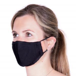 Face mask zwart