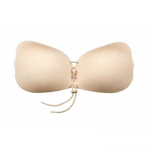 Lace it bra nude