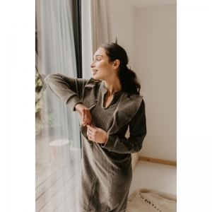 Camille velours olive