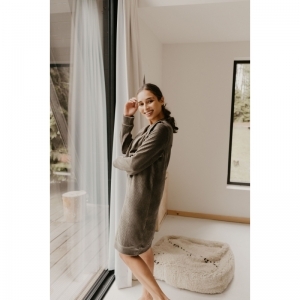 Camille velours olive