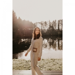 Julia velours nougat