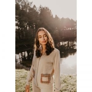 Julia velours nougat