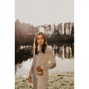 Julia velours nougat