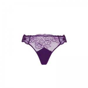 sublime en dentelle paars