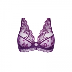sublime en dentelle paars