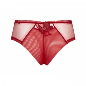 glamour couture rouge cuir