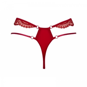 glamour couture rouge cuir