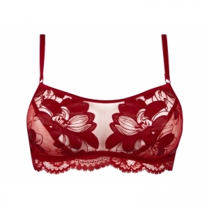 glamour couture rouge cuir