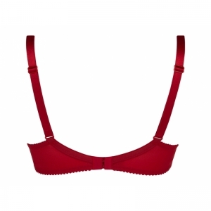 glamour couture rouge cuir