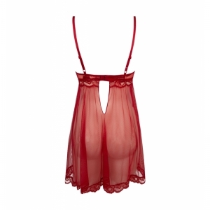 glamour couture rouge cuir