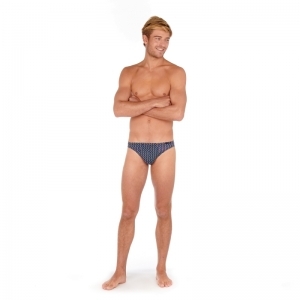 cavalaire comfort micro navy print