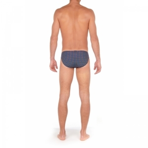 cavalaire comfort micro navy print