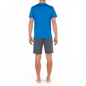 cavalaire navy print