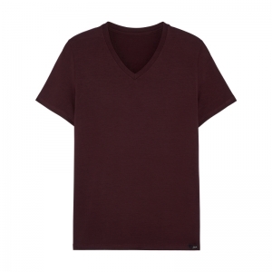 tencel soft bordeau