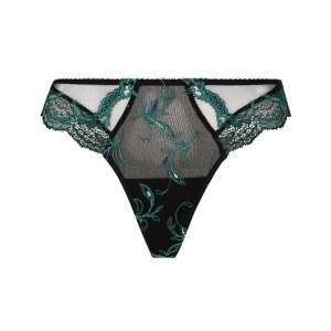 secrete emeraude noir vert