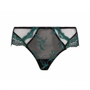 secrete emeraude noir vert