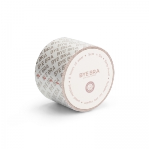 body tape double glue beige