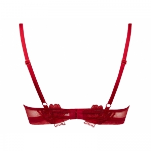 glamour couture rouge cuir