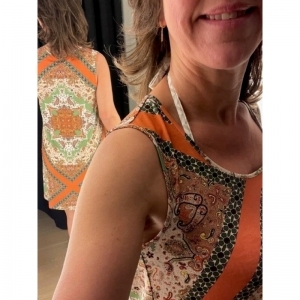 twbeach foulard/cantalo