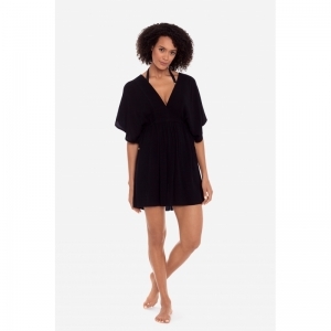 crinkle rayon zwart