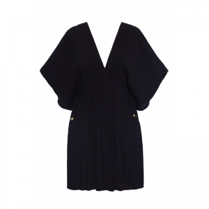 crinkle rayon zwart