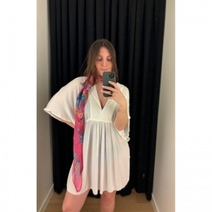 crinkle rayon wit