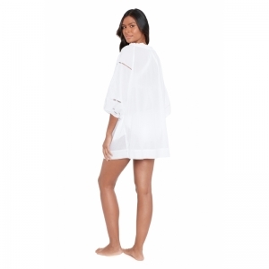 embroidered cover up wit