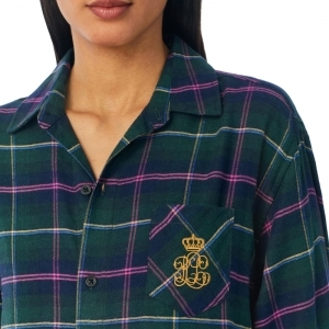 Lauren geruit groen
