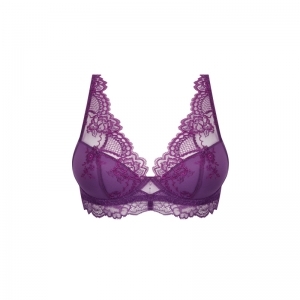 sublime en dentelle paars