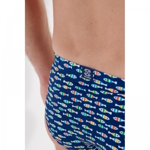 trouville navy print