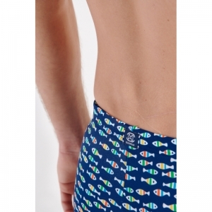 trouville navy print
