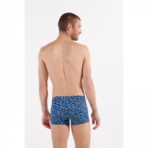 trouville navy print