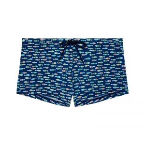 trouville navy print
