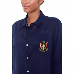organic cotton navy