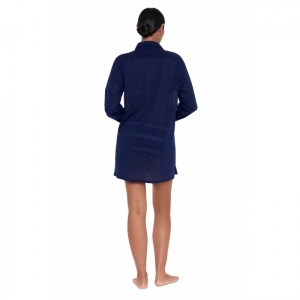 organic cotton navy
