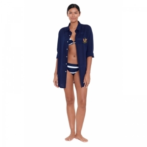 organic cotton navy