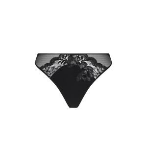 cuir sexy couture noir argent